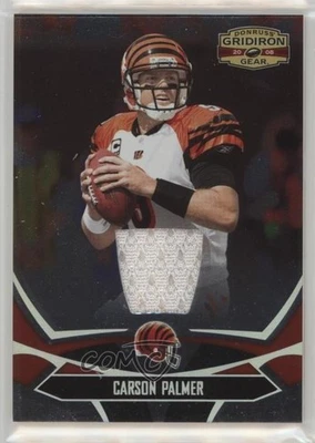 2008 Donruss Gridiron Gear Materials Jerseys /250 Carson Palmer #20 - Image 1 of 2