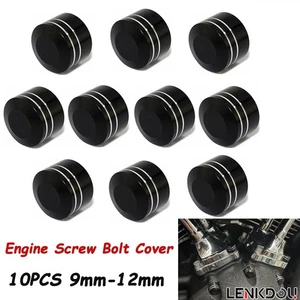 10PCS 9mm-12mm Schrauben Engine Screw Bolt Cover For Harley Touring Softail - Picture 1 of 11
