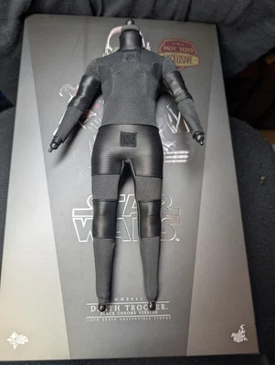 🌠 MMS621 1/6 Hot Toys Exclusive Death Trooper Black Chrome Body & Body Suit 💀 - Image 1 of 4