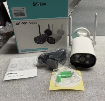 NETVUE Vigil 3 Security Camera Outdoor, 1080P