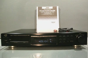 JVC, FX-362, FM MW LW, Computer Controlled Stereo Tuner, Cinchkabel, Bedienungsa - Bild 1 von 6