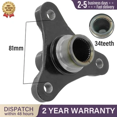 Drive Shaft Rear Differential Flange 34 Teeth 81mm For BMW 5 6 7 Series F10 F20 - Image 1 of 4