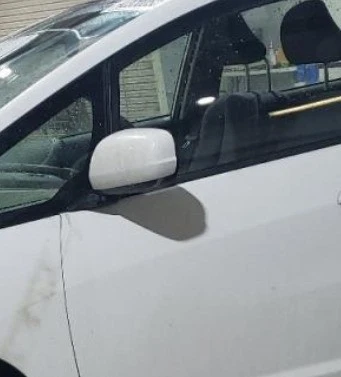 2009-2014 Honda Fit LH Driver Door Mirror Side View OEM - Image 1 of 4