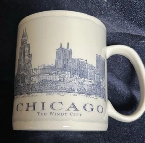 STARBUCKS CHICAGO THE WINDY CITY KAFFEEBECHER ARCHITECTURE SERIE 2007 - Bild 1 von 8