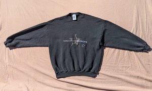 Vintage Logo 7 Sweatshirt Rundhals Navy Cowboys Blau Stitched Logo NFL - XL - Bild 1 von 7