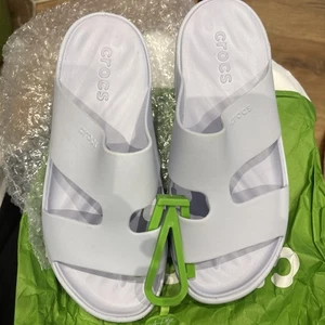 Crocs Women's Getaway Platform H-Strap Quartz Sandals - Picture 1 of 6