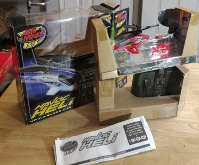 Air Hogs RC Helicopter Havoc Heli Red, Remote, Manuals Copter Won't Charge Read - Image 1 of 4