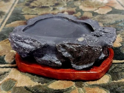 China Duan Ge piedra de tinta con ojos de piedra Duange antigüedades #KU1233 Foto 1 de 4