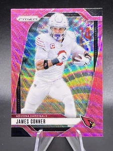 2024 Panini Prizm Pink Wave Prizm #2 James Conner Arizona Cardinals - Picture 1 of 2