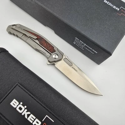 Boker Plus Aphex Mini Pocket Knife 2.99" Blade VG-10 Carbon Titanium ✔️ 01BO197 - Image 1 of 4