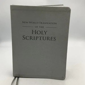 New World Translation of The Holy Scriptures Watchtower 2013 LARGE SIZE Gray - Picture 1 of 9