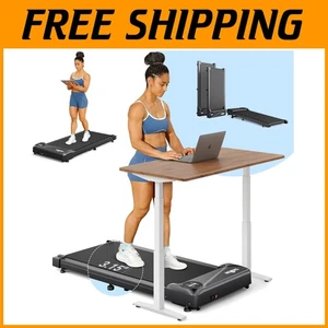 Lightweight Walking Treadmill with 265 lbs Capacity – Perfect for Home Fitness - Picture 1 of 9