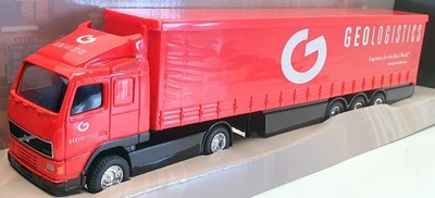 Corgi 1/64 Scale Model Truck 59553 - Volvo Curtainside Geologistics - Image 1 of 4