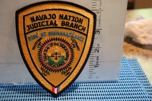 tribal indian police patch  NAVAJO NATION JUDICIAL BRANCH ARIZONA - Picture 1 of 1