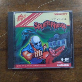 splatterhouse PC engine HuCARD