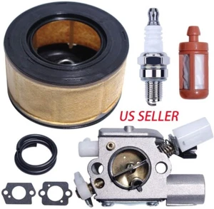 Carburetor Kit For Stihl MS251 MS251C Chainsaw Air Fuel Filter Line Spark Plug - Picture 1 of 7