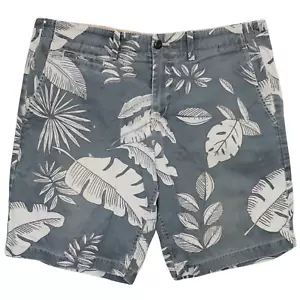 Men's Gap Lived In Shorts - Size 34 - Hawaiian Print - 100% Cotton - Picture 1 of 10