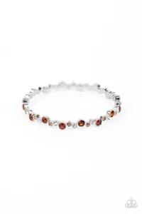 🩷 Paparazzi: ​Twinkly Trendsetter - braunes Armband - Bild 1 von 2