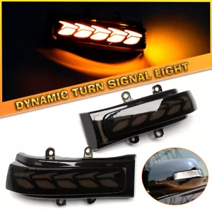 Lámpara indicadora dinámica de señal de giro LED LED para estiramiento facial para Toyota Tacoma 12-15 - Imagen 1 de 9