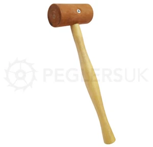Raw Hide Mallet Natural 2" (50MM)) Rawhide Leather - Picture 1 of 1