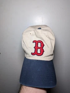 Gorra de béisbol de colección Boston Red Sox "B" Twins Enterprise sombrero mediano 100 % algodón - Imagen 1 de 4