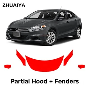 Hood Precut PPF Paint Protection Film For Dodge Dart 2013-2016 - Picture 1 of 8