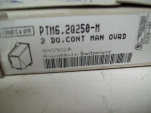 LANDIS & GYR PTM6.20250-M 2 DO CONT MAN OURD - Bild 1 von 5