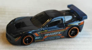 Hot Wheels Chevy Corvette C6R acciaio blu metallizzato auto sportiva auto car HW Chevrolet - Foto 1 di 4