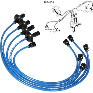 for VW Type 1, Bug, Beetle, Karmann GHIA Silicone Ignition Plug Wires 00-9407-0 - Picture 1 of 9