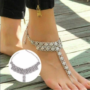 European and Retro New Mosaic Simple American Design Anklet Ornaments Fashion - Picture 1 of 12