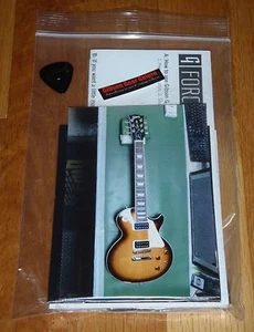 Gibson Les Paul Less Plus Case Candy Manual Warranty Wrench COA Guitar Parts + - Picture 1 of 8