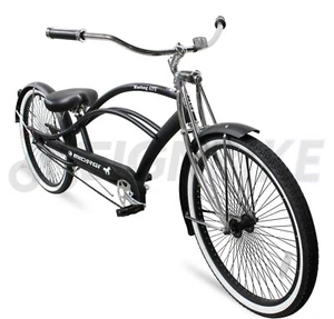 26" Lowrider Beach Cruiser Chopper Bicycle Coaster Brake Stainless Steel Spokes - Picture 1 of 7