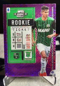 2020/21 CHRONICLES MERT MULDUR CONTENDERS OPTIC ROOKIE PURPLE MOJO #9 SASSUOLO - Picture 1 of 2