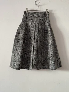 Scanlan And Theodore Structured Tweed Style Skirt With Pockets And Pleats Size 6 - Picture 1 of 3