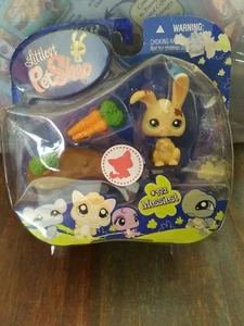 Littlest Pet Shop Messiest Bunny w Carrot #972 NIB - Picture 1 of 1