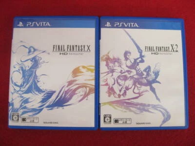 Final Fantasy X / X-2 HD Remaster PS Vita japan game - Image 1 of 3