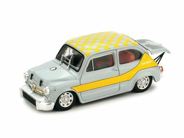 Abarth 1000 Berlina 1968 Ufficiale Giallo 1:43 Model BRUMM - Immagine 1 di 1