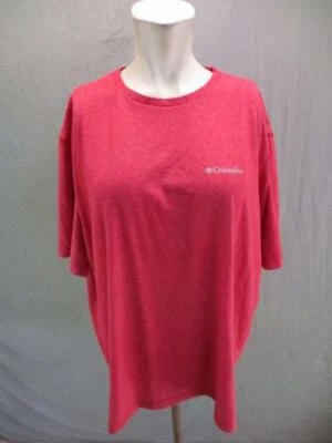 Camiseta Top Columbia Talla 2XL Para Hombres Rosa Omni-Sombra Activa Manga Corta 7W235 Foto 1 de 4