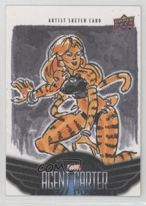 2018 Upper Deck Marvel Agent Carter Sketch Cards 1/1 William Withers Auto 2po