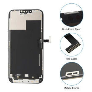 Repuesto OLED Duro Para iPhone 13 Pro Max Pantalla LCD Pantalla Táctil Digitalizador - Imagen 1 de 8