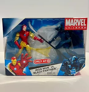 Marvel Universe Iron Man Vs Black Panther Target Exclusive 2 Pack Hasbro NEU NIB - Bild 1 von 2