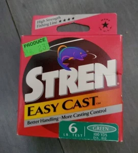 Stren Easy Cast Angelschnur 6 Pfund Test klar EKB-6 100 YDS NEU - Bild 1 von 2
