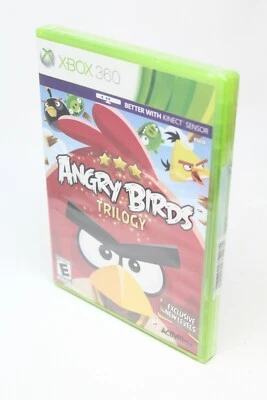 Angry Birds Trilogy - Xbox 360 Kinect Game - Brand New SEALED - See Description - Image 1 of 4