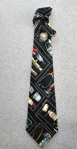 Doctor Tie vintage 19950 Nicole Miller (100% silk) - Picture 1 of 6
