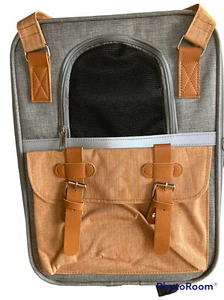 Pet dog cat carrier￼ Back pack soft breathable￼ Outdoors carry holder￼￼ 31x25x42 - Picture 1 of 5