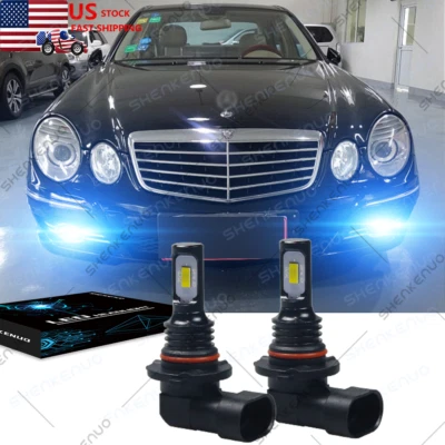 For Mercedes-Benz C230 2002-2007 2Pcs 8000K LED Fog Light Bulbs Kit - Image 1 of 4