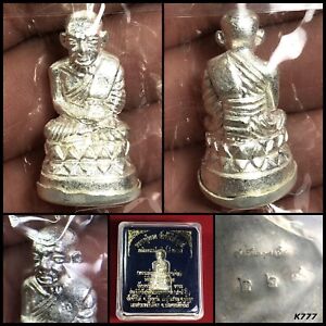 Statue LP Tuad Have Code No. Wat Changhai Thai Talisman Amulet Buddha Charm 777