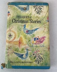 Treasury of Christmas Stories Vintage 1960 Illustrated Short Stories For Kids - Picture 1 of 9