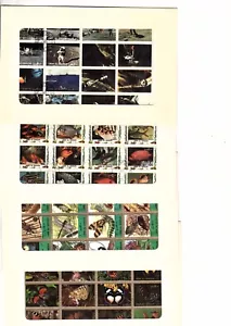 Worldwide Stamp sheets 79 Mini-sheets and stamp strips and blocks d(mb24 - Picture 1 of 12