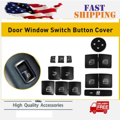 Fits ML250 Mercedes-Benz CLA250 GLA180 15 Master Switch Cover Window Caps ML400 - Image 1 of 4